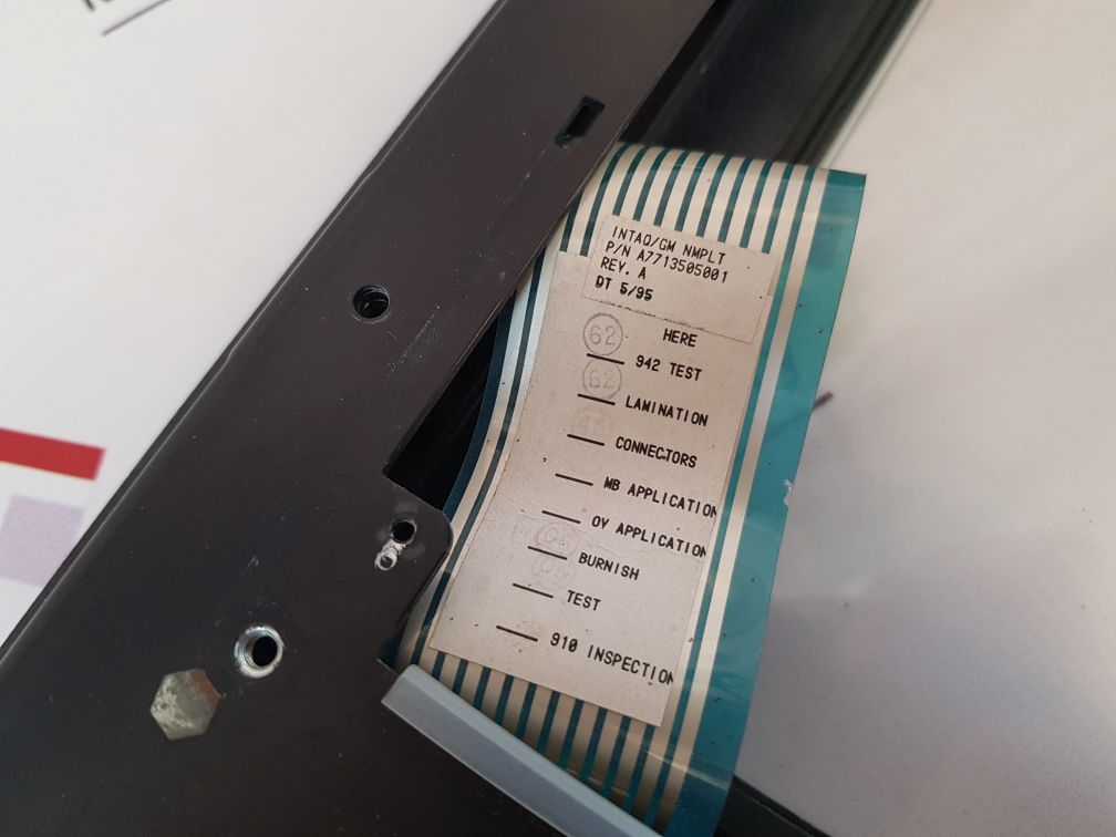 Allen-bradley Panelview 900 Keypad A7713505001 Rev. A