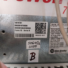 Allen-bradley Powerflex 700H 20Ce261A0Annbng0 Frequency Drive