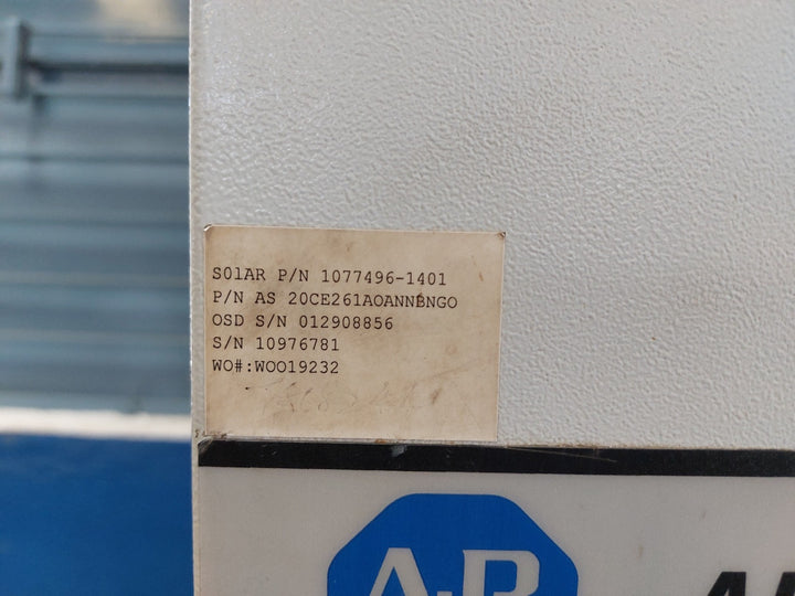 Allen-bradley Powerflex 700H 20Ce261A0Annbng0 Frequency Drive