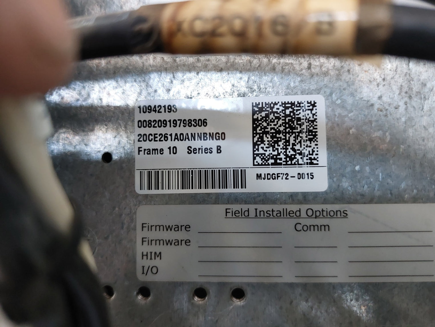 Allen-bradley Powerflex 700H 20Ce261A0Annbng0 Frequency Inverter Drive Supply