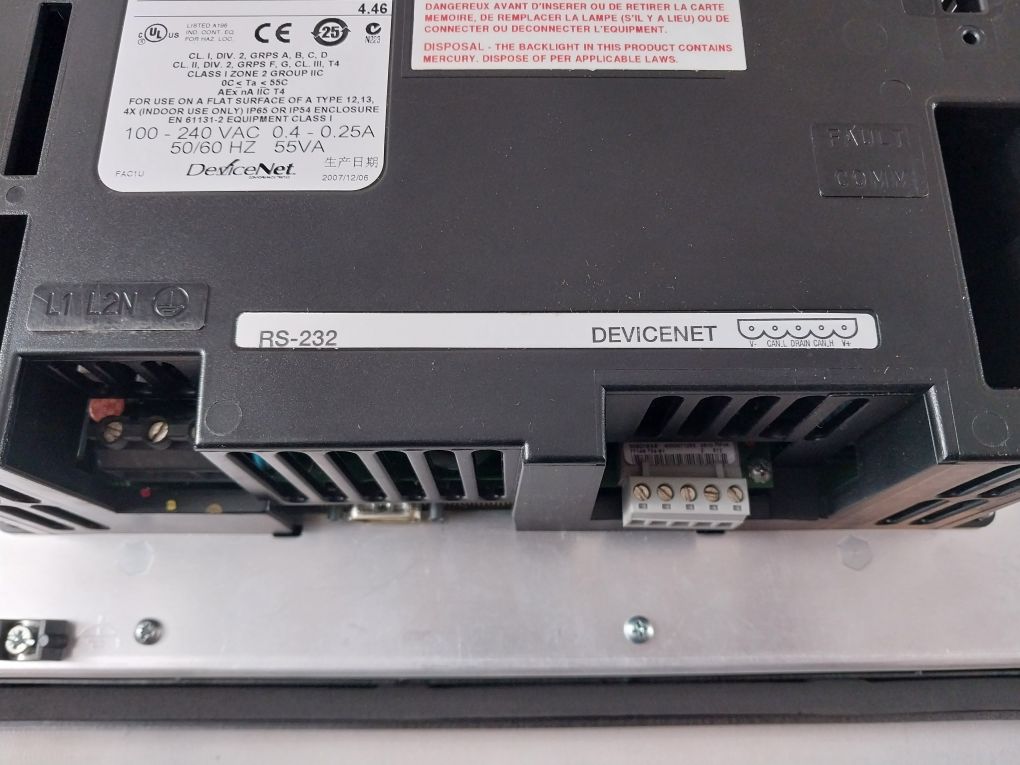 Allen-bradley 2711-k10C10