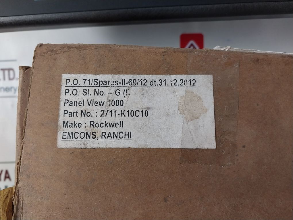 Allen-bradley 2711-k10C10