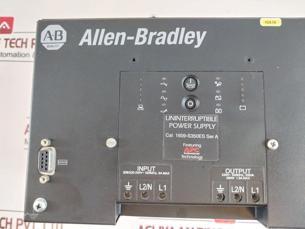 Allen-bradley Rw350Dr I Uninterruptible Power Supply 1609-s350Es
