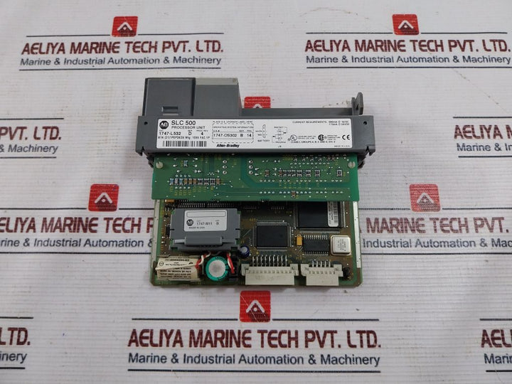 Allen-bradley Slc500 Processor Unit 1747-m11