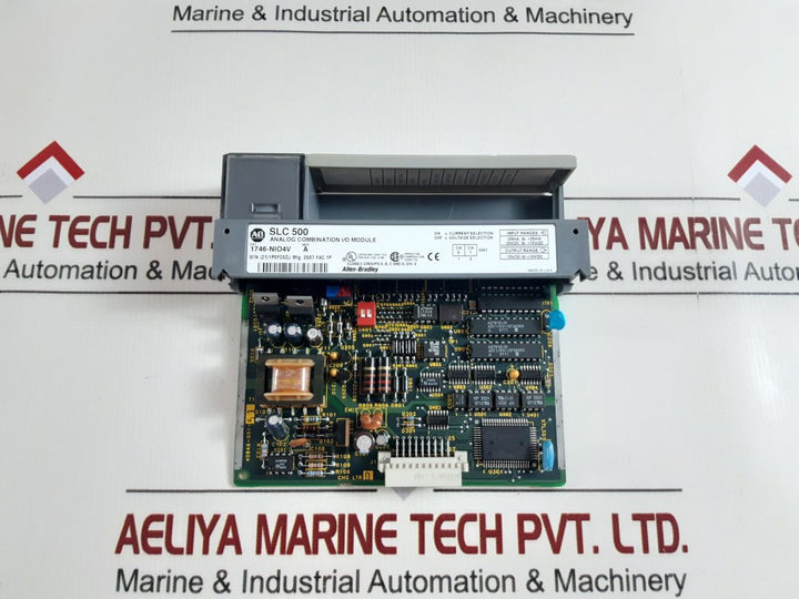 Allen-bradley Slc 500 1746-nio4V Analog Combination I/O Module