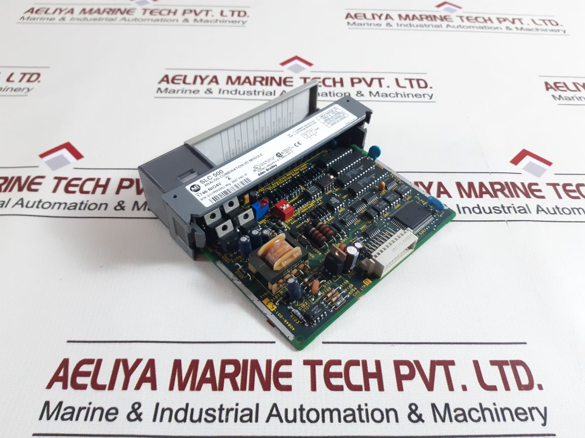 Allen-bradley Slc 500 1746-nio4V Analog Combination I/O Module