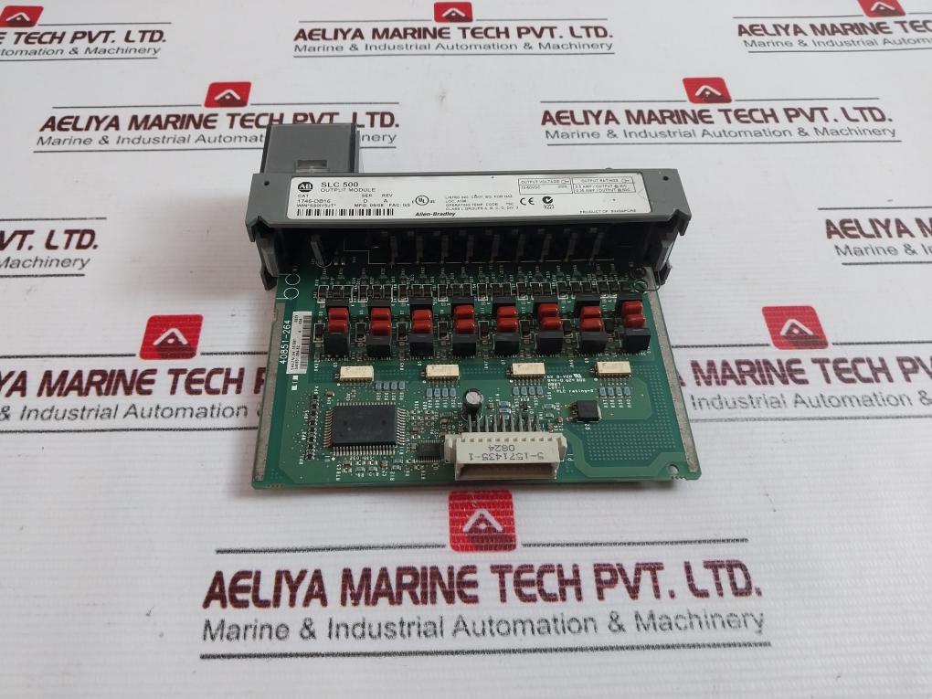 Allen-bradley Slc 500 Output Module 1746-ob16