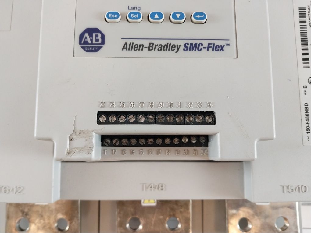 Allen-bradley Smc-flex 150-f480Nbd 3-phase Smart Motor Controller Series.B
