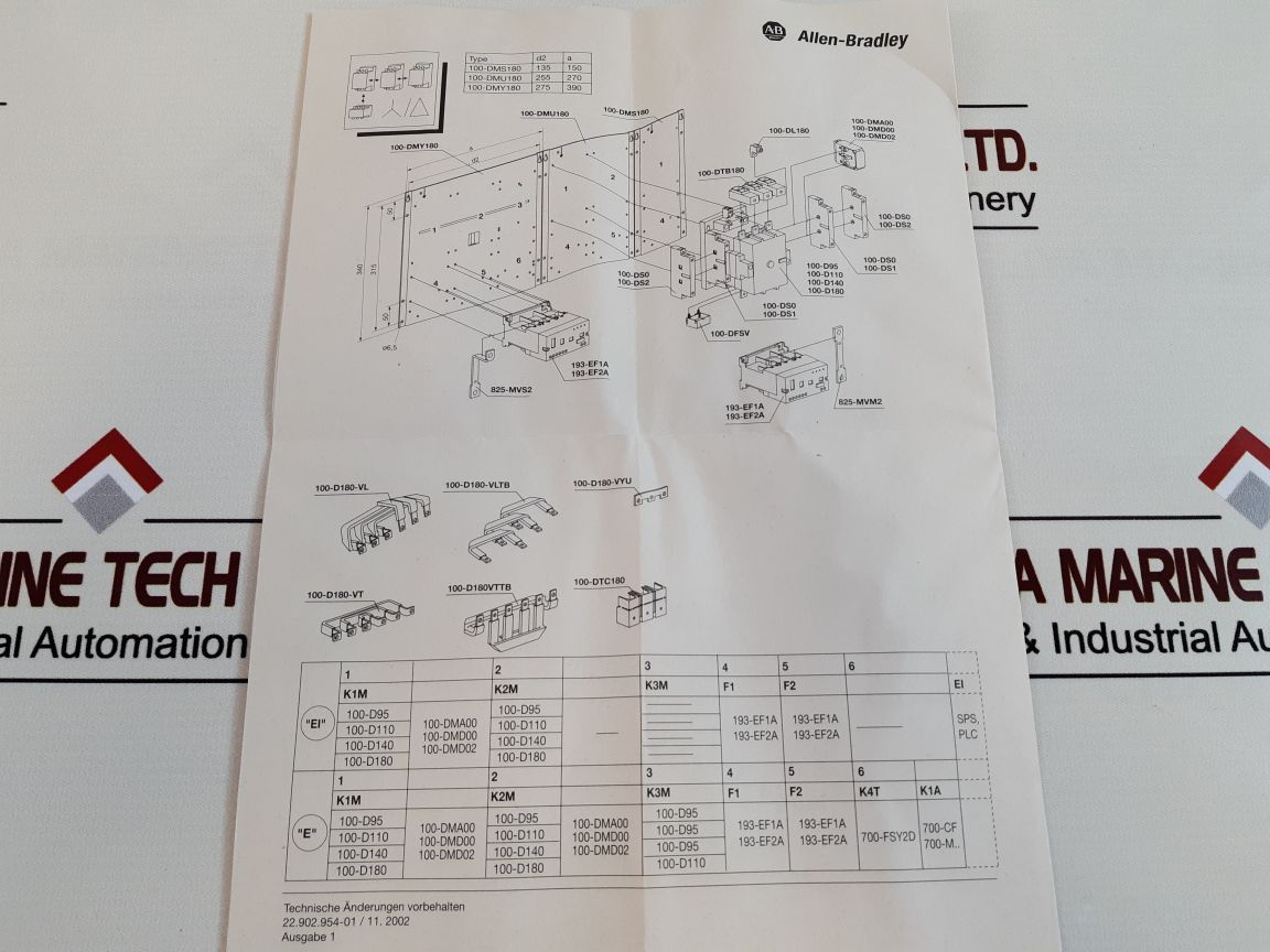 Allen-bradley tge866 renewal coil-set