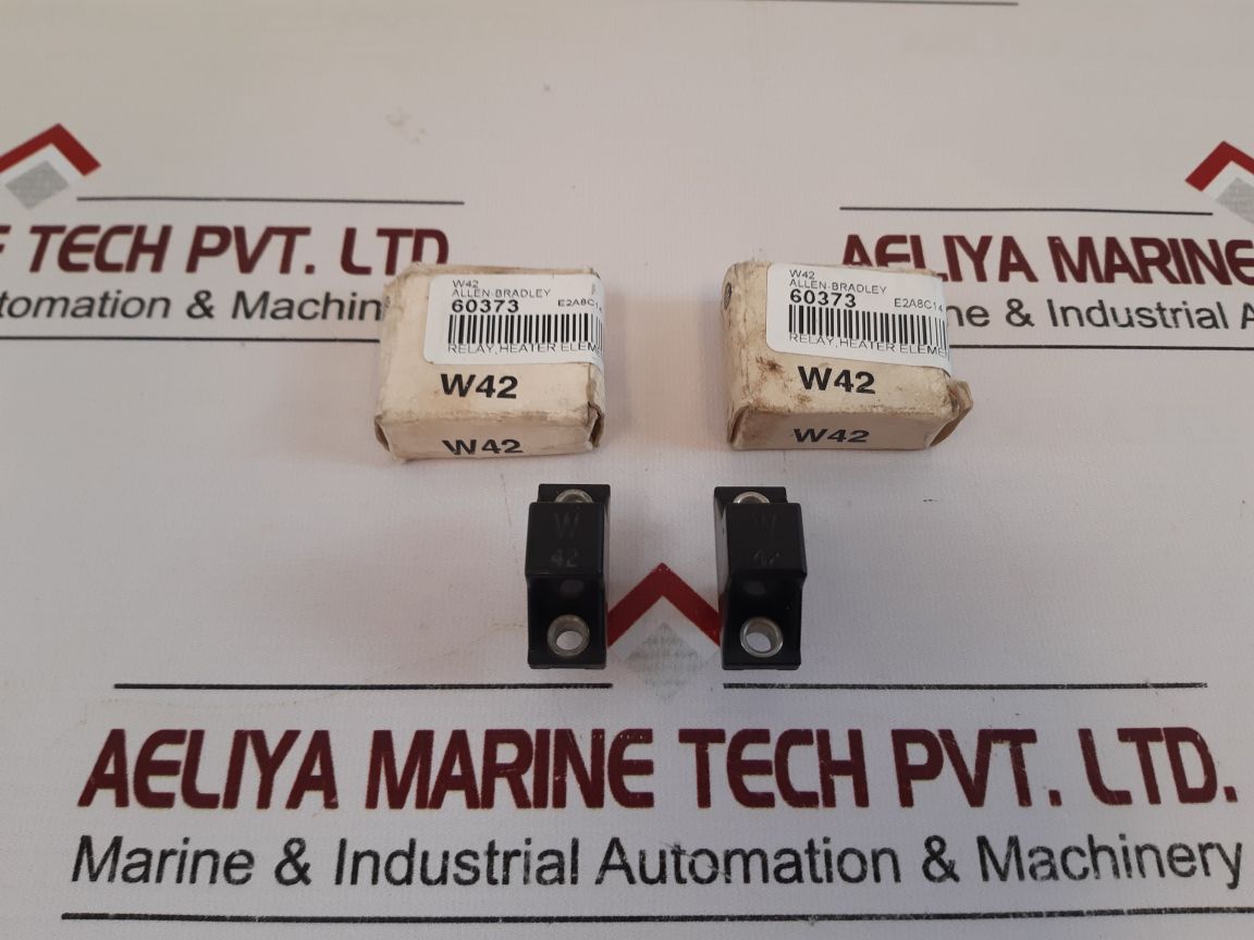 Lot Of 2X Allen-bradley W42 Heater Element Relay