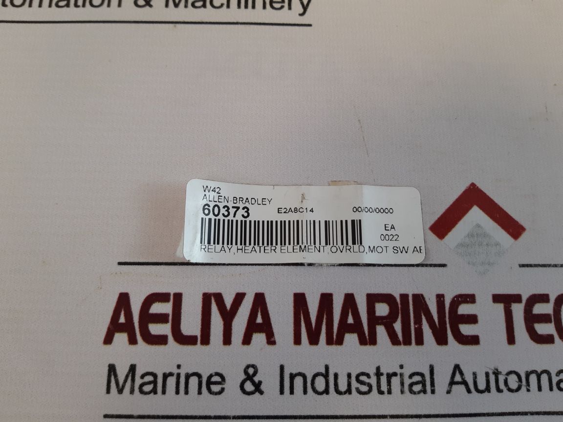 Lot Of 2X Allen-bradley W42 Heater Element Relay