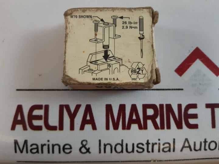 Lot Of 4X Allen-bradley W68 Heater Element Relay