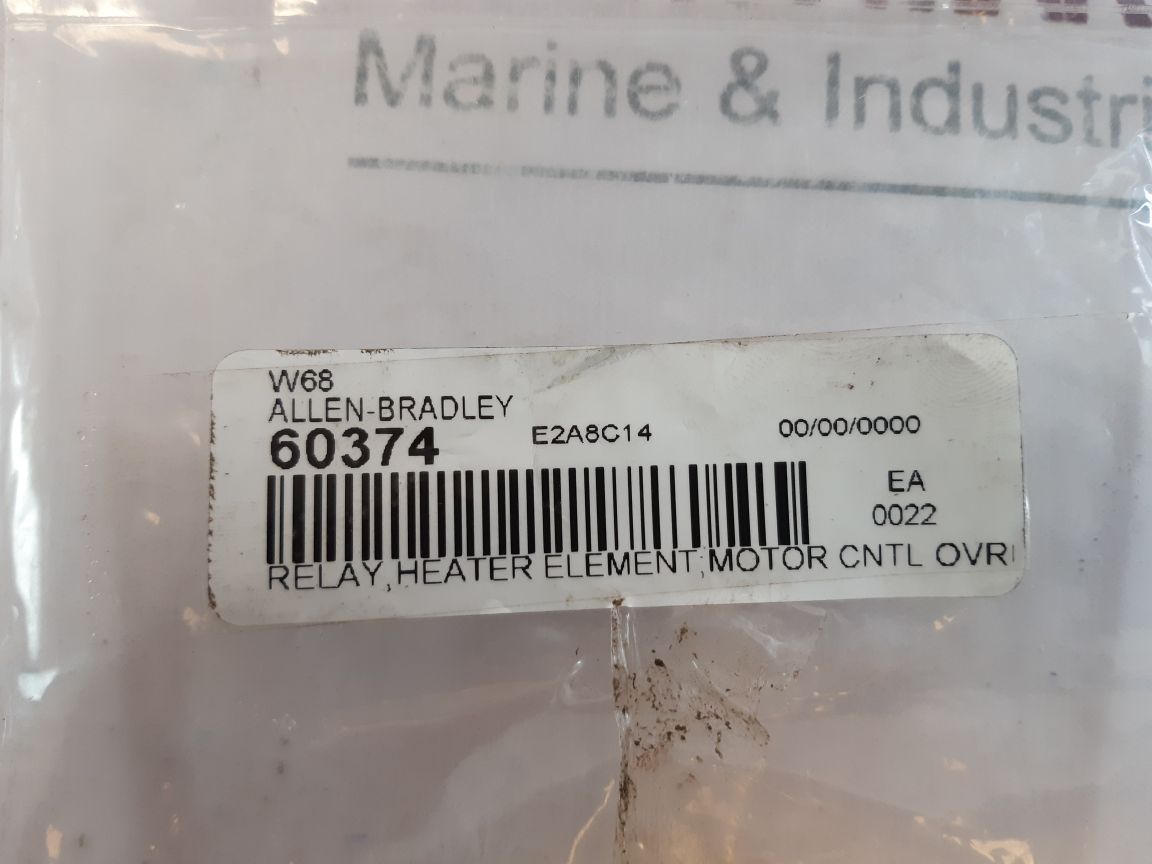 Lot Of 4X Allen-bradley W68 Heater Element Relay