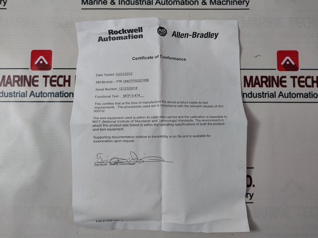 Allen-bradley Xm-320