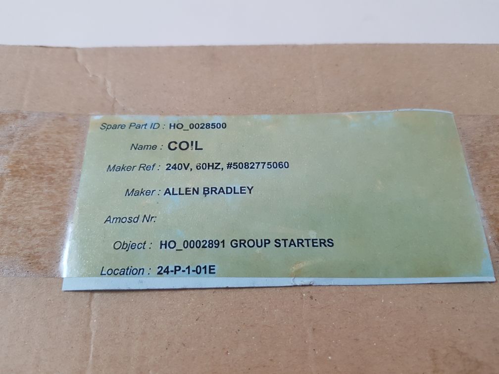 Allen Bradley 22.805.35 Coil Board
