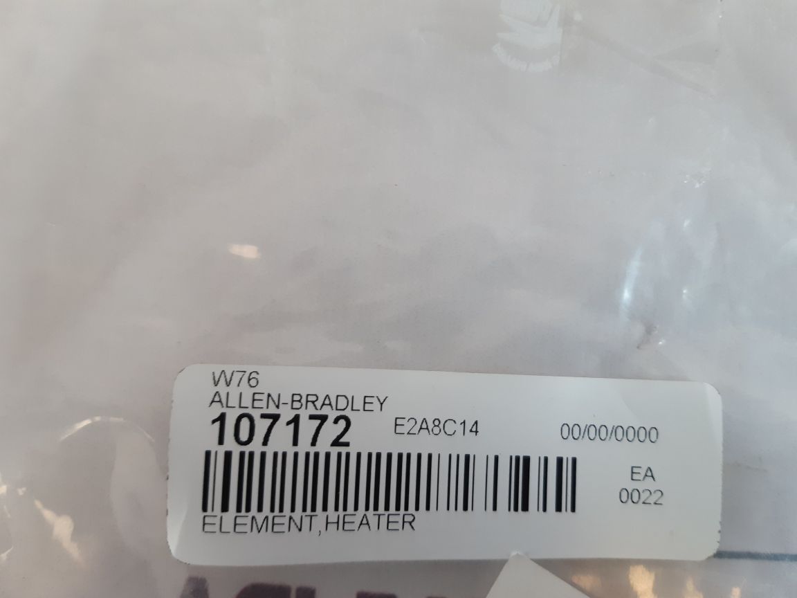Lot Of 6X Allen –Bradley W76 Heater Element