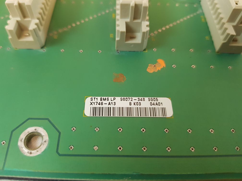 Allen Bradley X1746-a13 Circuit Base Board
