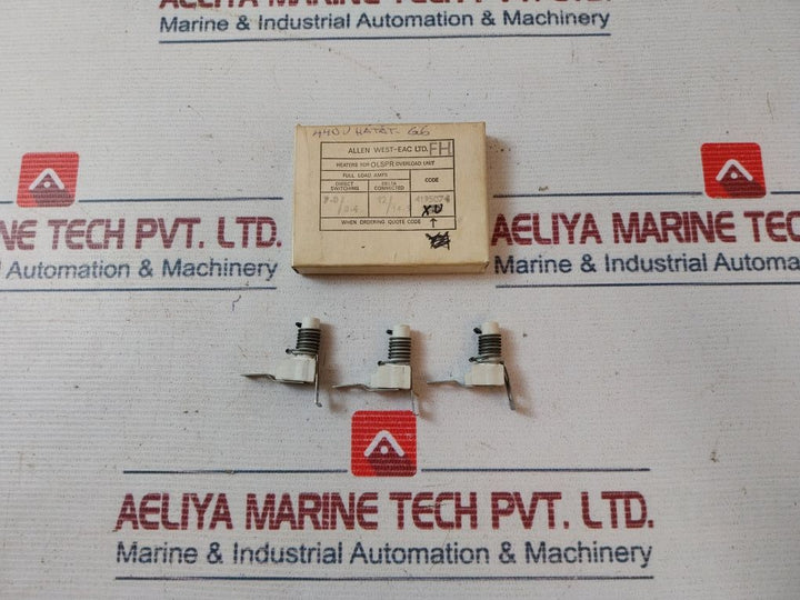 Allen West-eac 4195074 Heaters For Olspr Overload Unit

