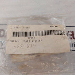 Lot Of 3X Allied Electronics 7360K7 Toggle Switch