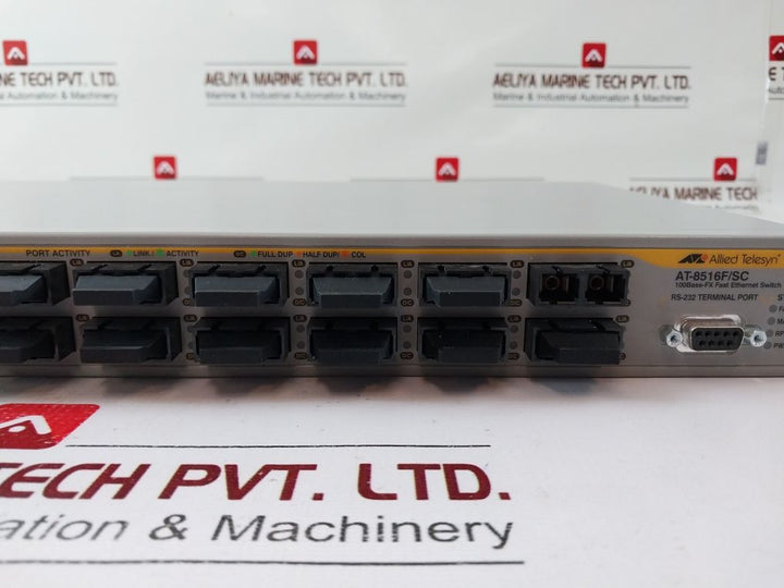 Allied Telesis At-8516F/Sc 100Base-fx Fast Ethernet Switch