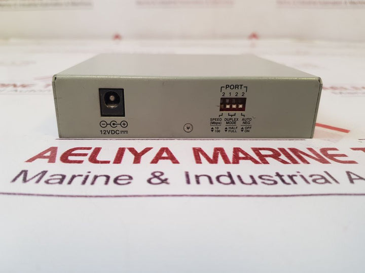 Allied Telesis At-fs232 2-port Fast Ethernet SpeedMedia Converting Switch