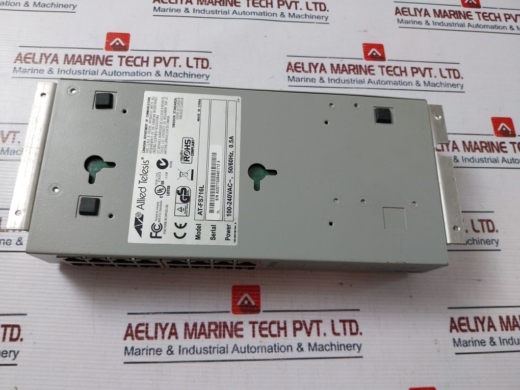 Allied Telesis At-fs716L Fast Ethernet Switch 100-240 Vac 16-port