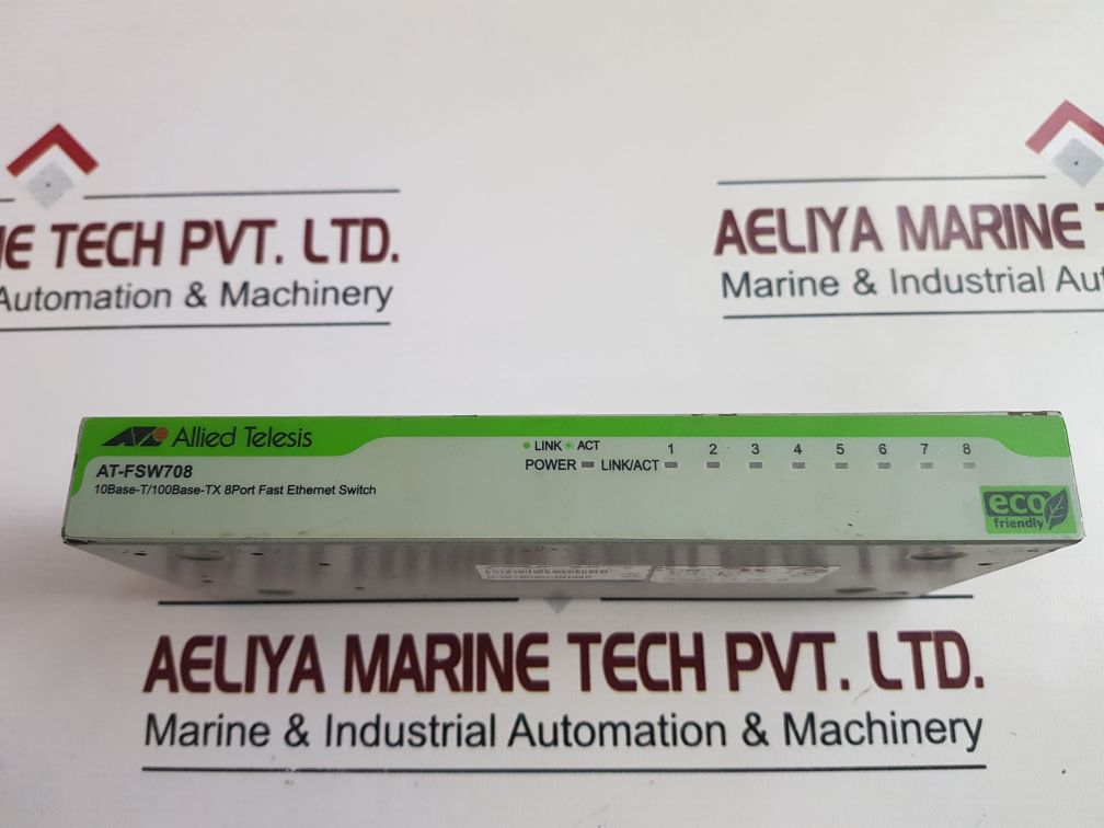 Allied Telesis At-fsw708, 8 Port Fast Ethernet Switch 10Base-t100Base-tx