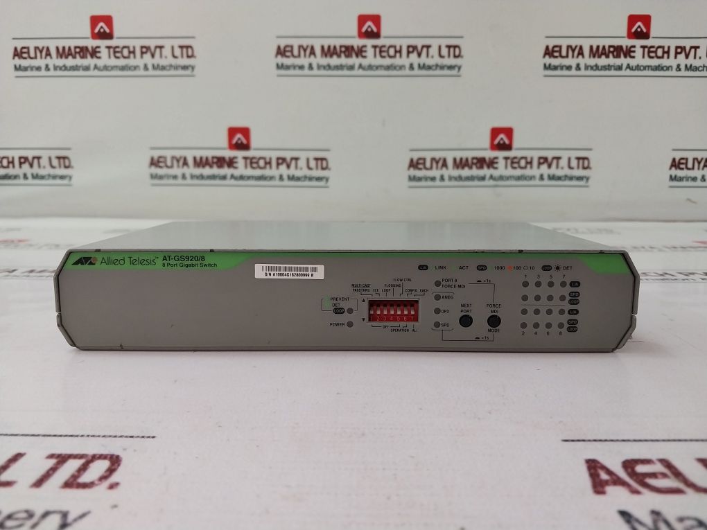 Allied Telesis At-gs920/8 8 Port Gigabit Switch