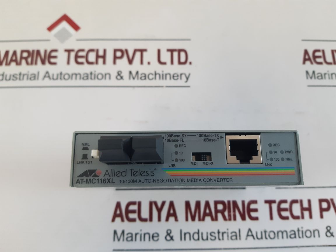 Allied Telesis At-mc116Xl 10/100M Auto-negotiation Media Converter