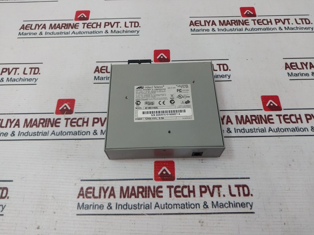 Allied Telesis At-mc116Xl 10/100M Auto-negotiation Media Converter 12Vdc