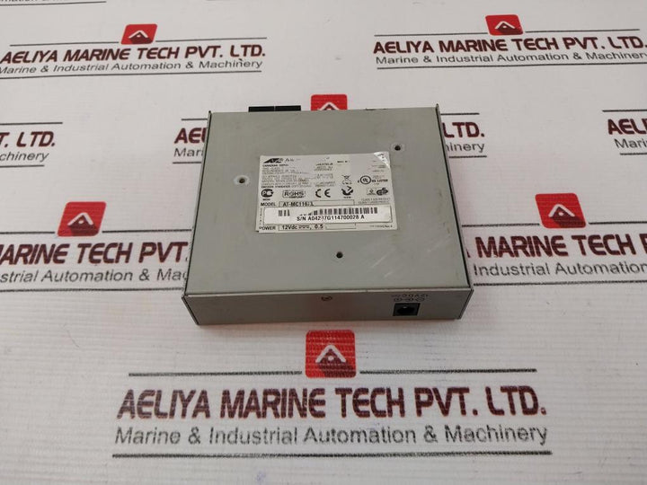 Allied Telesis At-mc116Xl Auto-negotiation Media Converter 12Vdc 0.5A