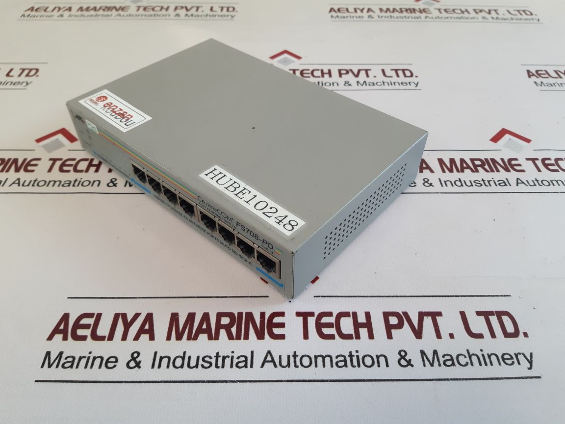 Allied Telesis Centrecom Fs708-pd Fast Ethernet Switch
