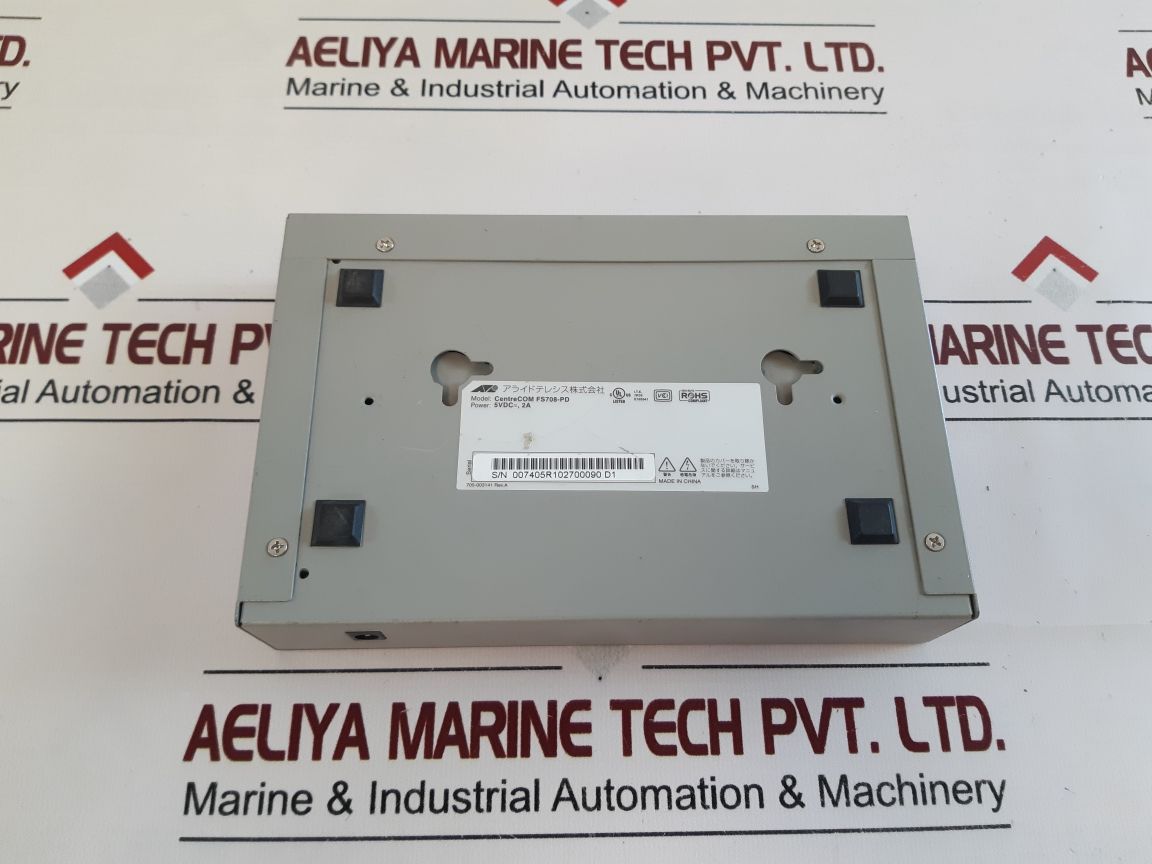 Allied Telesis Centrecom Fs708-pd Fast Ethernet Switch
