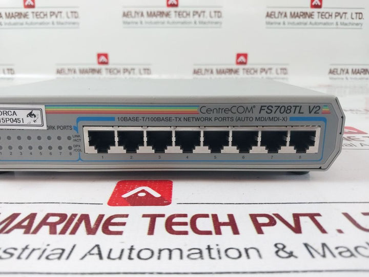 Allied Telesis Centrecom Fs708Tl V2 Ethernet Switch
