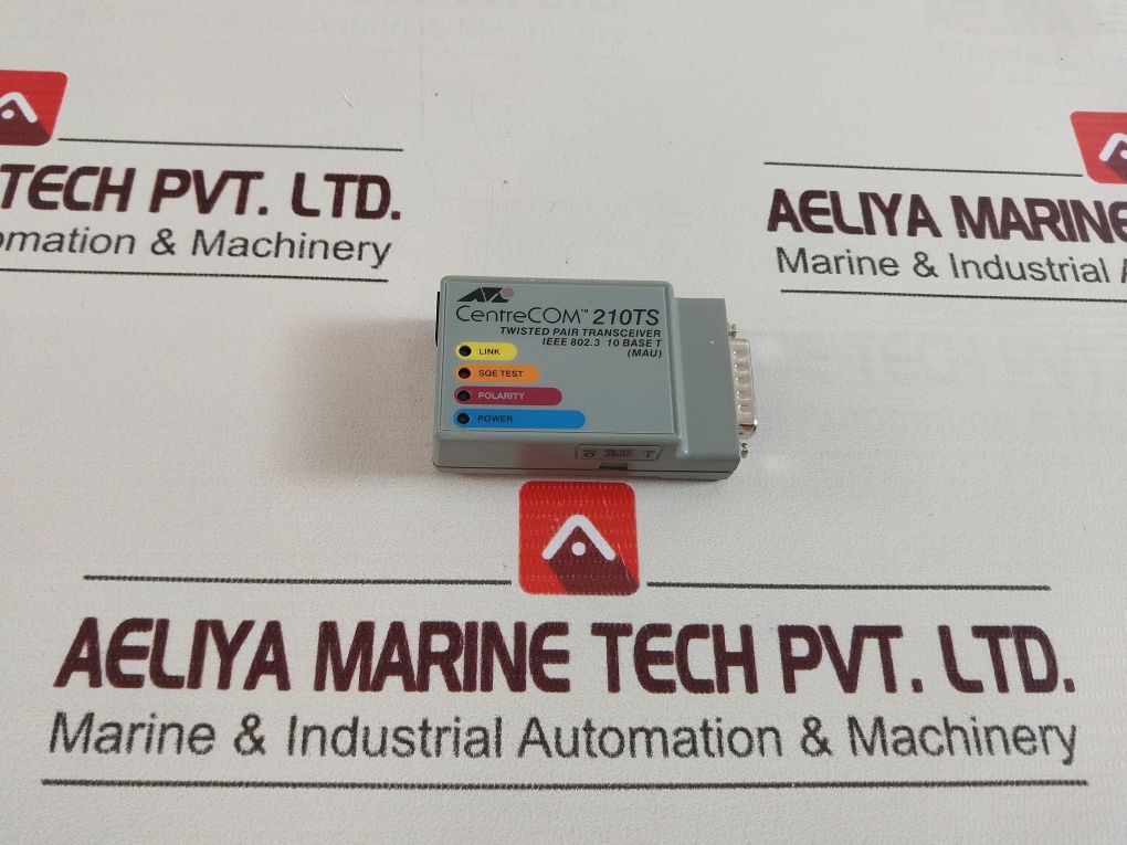 Allied Telesyn At-210Ts Centrecom Twisted Pair Transceiver Ieee 802.3 10
