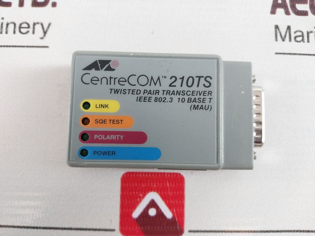 Allied Telesyn At-210Ts Centrecom Twisted Pair Transceiver Ieee 802.3 10