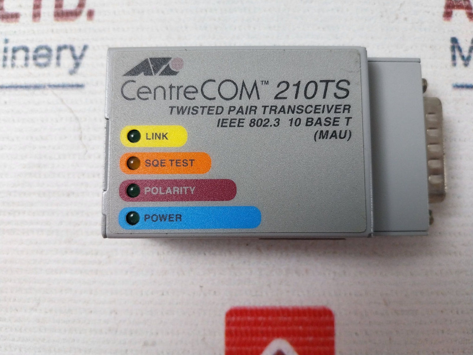 Allied Telesyn At-210Ts Twisted Pair Transceiver