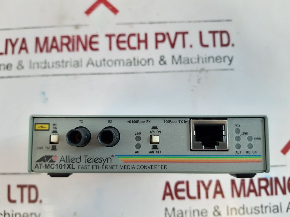 Allied Telesyn At-mc101Xl Fast Ethernet Media Converter 705-003691 Rev.A
