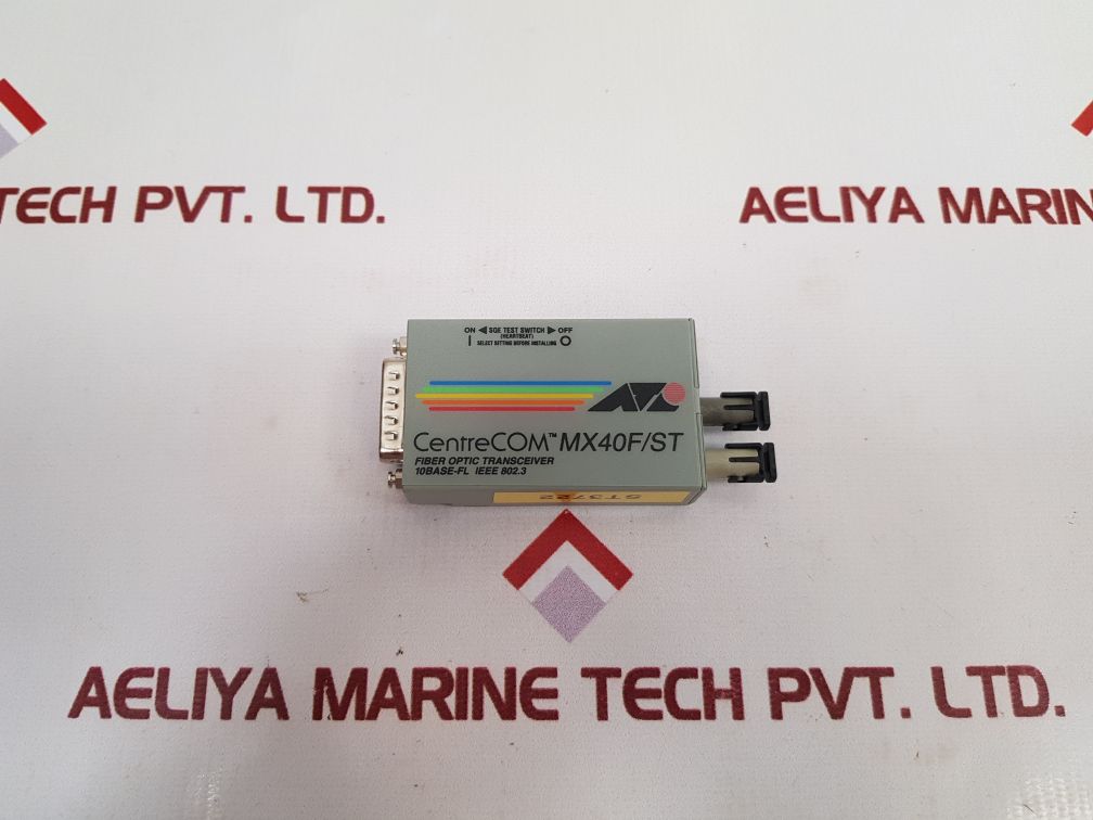 Allied Telesyn At-mx40FSt Fiber Optic Tranceiver New