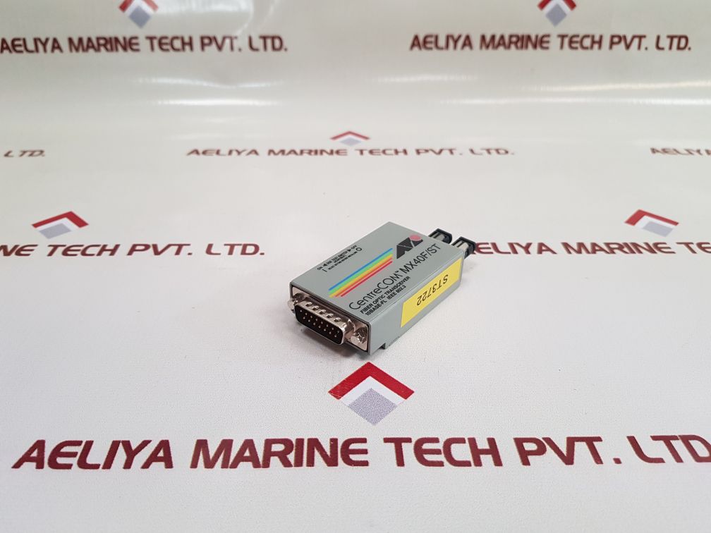 Allied Telesyn At-mx40F/St Fiber Optic Tranceiver New
