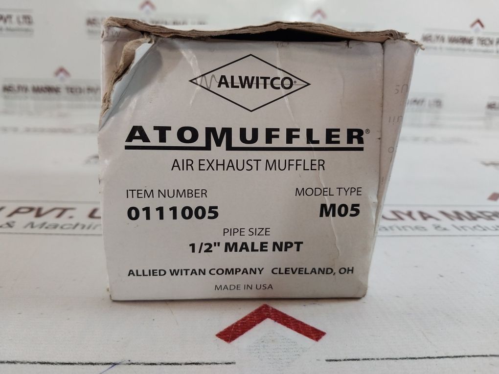 Allied Witan M05 Air Exhaust Muffler 44Aww56 Aeliya Marine Tech