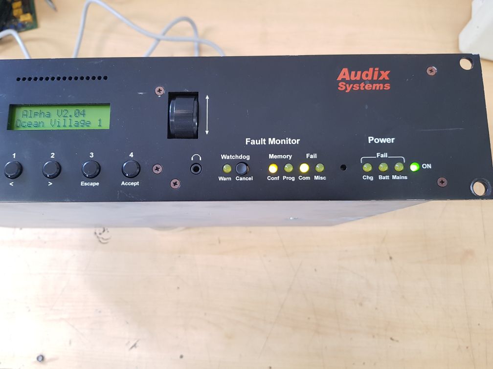 Audix Systems 570.002.013 Alpha System Controller
