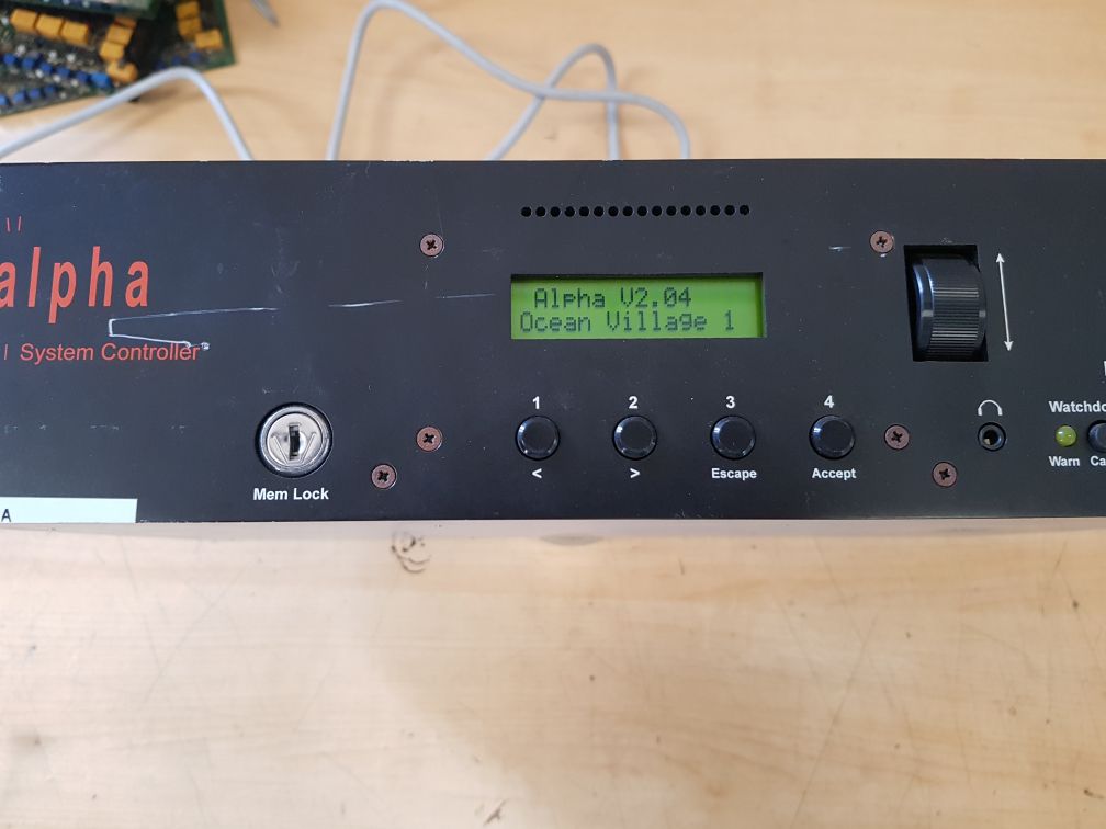 Audix Systems 570.002.013 Alpha System Controller
