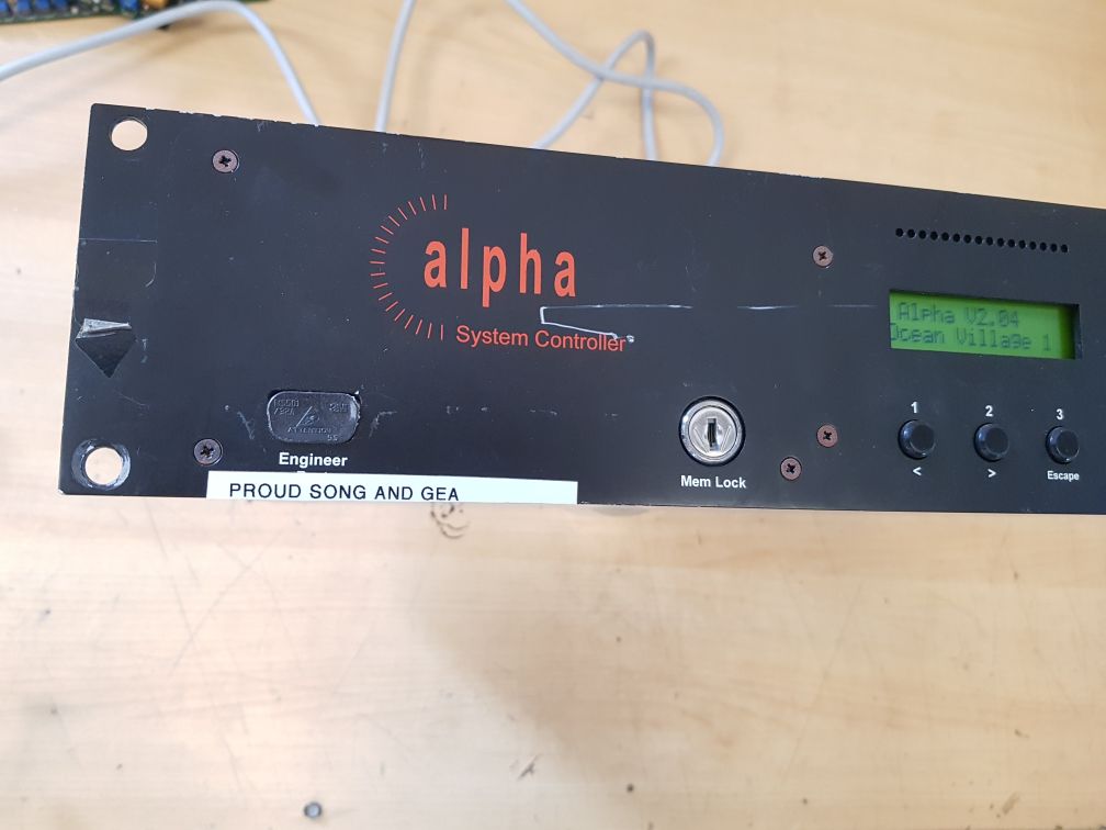 Audix Systems 570.002.013 Alpha System Controller
