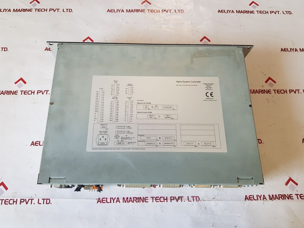 Audix Systems 570.002.013 Alpha System Controller
