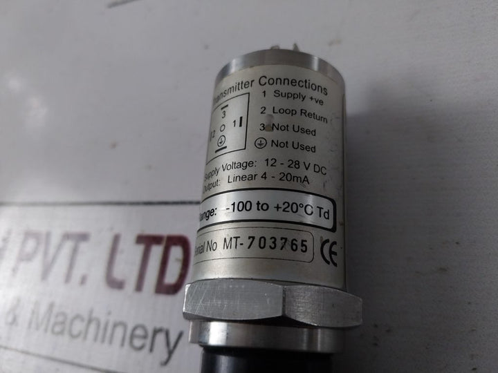 Alpha Moisture Systems Dewpoint Transmitter Model Amt