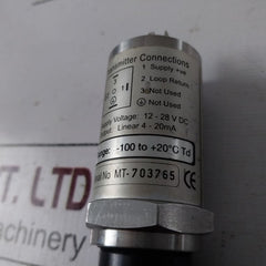 Alpha Moisture Systems Dewpoint Transmitter Model Amt
