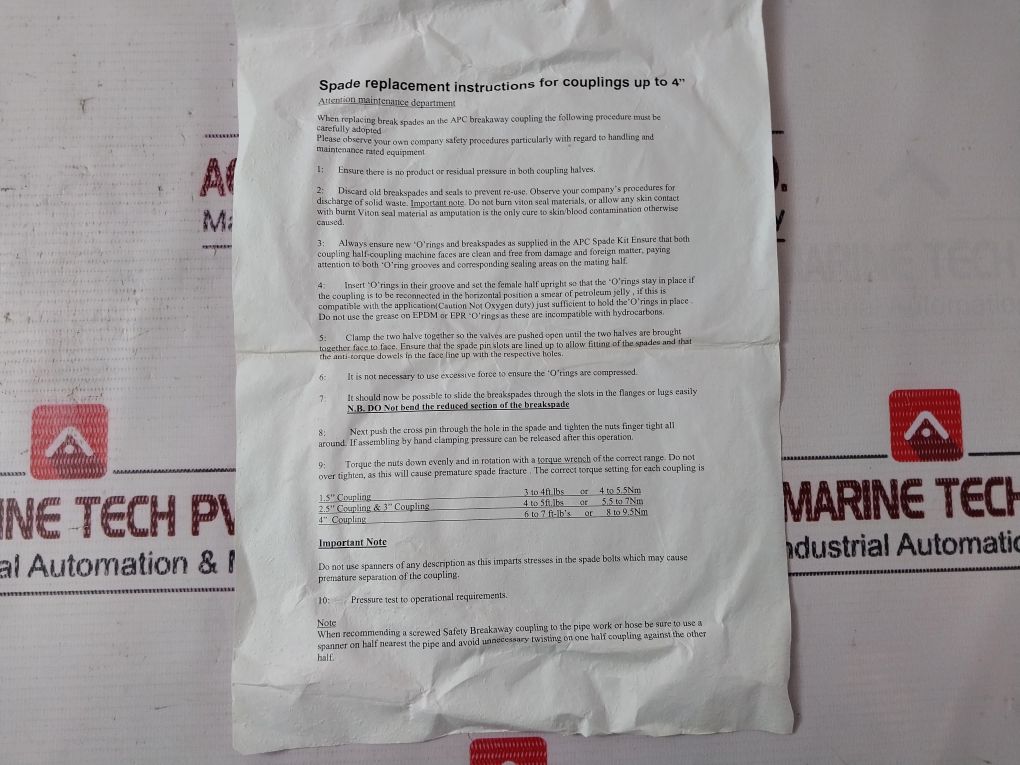 Alpha Process Controls 45500N Preventative Maintenance Kit