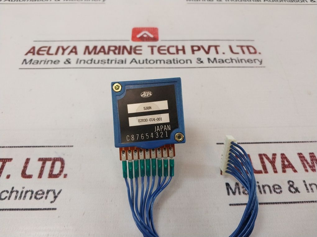 Alps E2830-014-001 Rotate Switch With Harness Replace 538N