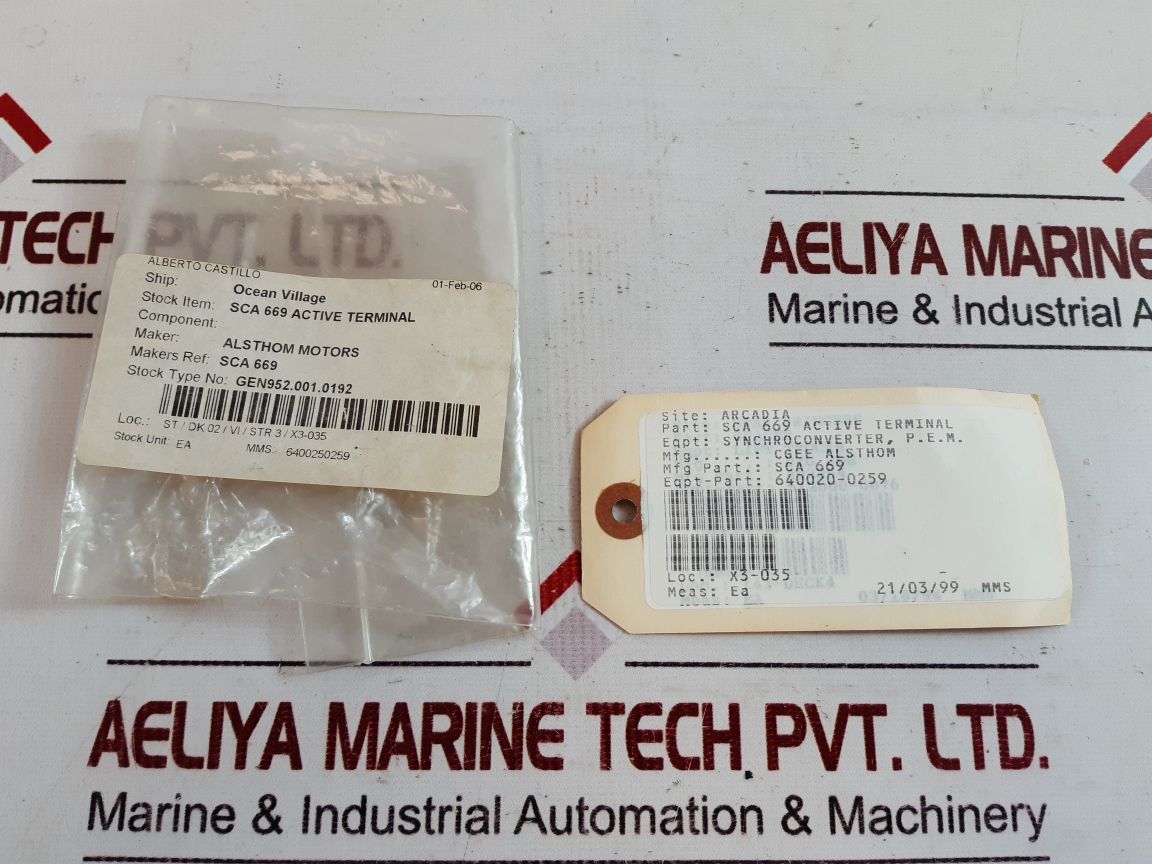 Alspa sca 669 active terminal